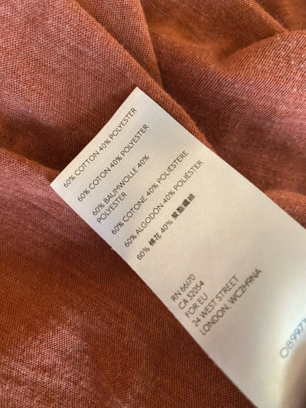We The Free Rust Orange Tunic Dress - Picture 7 of 7